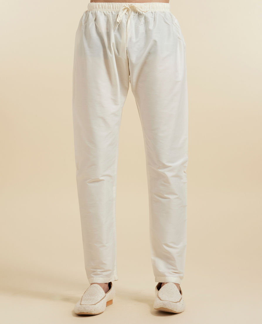 Diwas Men Serene Green Cotton Kurta Pajama