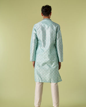 Diwas Men Exquisite Light Blue Kurta Pajama