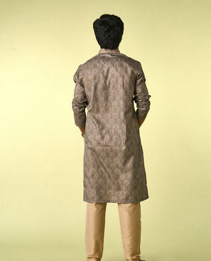 Diwas Men Pista Green Glory Kurta Pajama