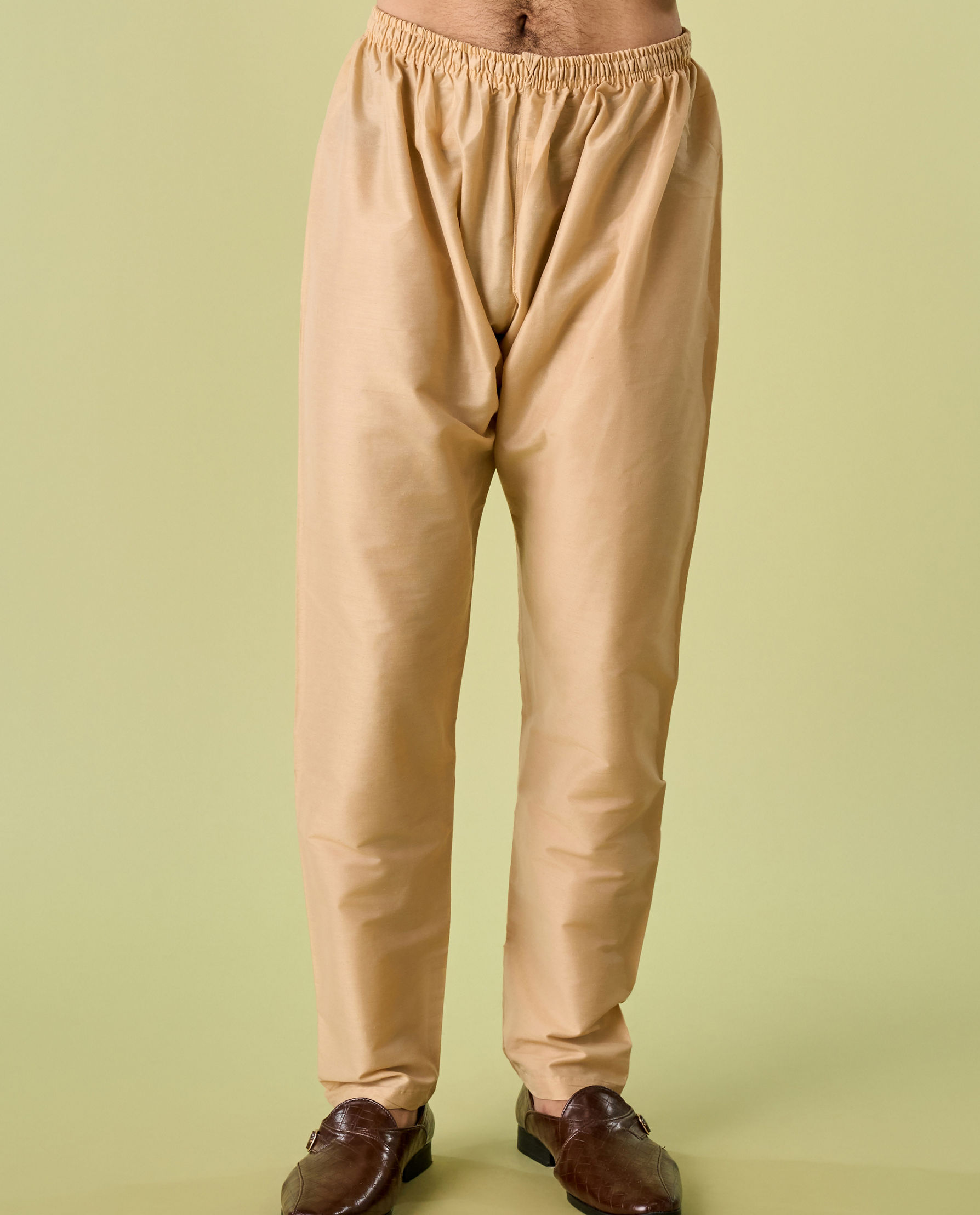 Diwas Men Pista Green Glory Kurta Pajama