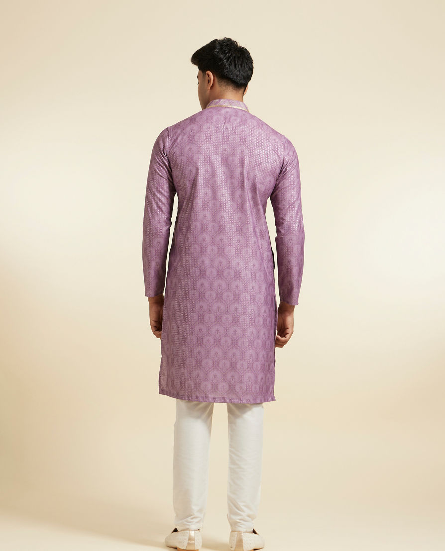 Diwas Men Lilac Elegance Kurta Pajama
