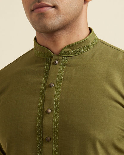 Diwas Men Emerald Elegance Kurta Pajama