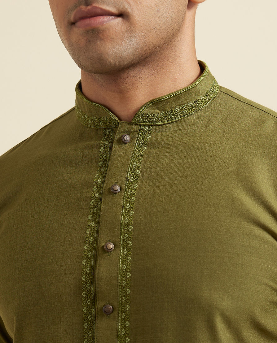 Diwas Men Emerald Elegance Kurta Pajama