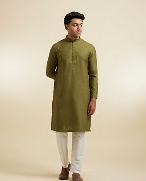 Diwas Men Emerald Elegance Kurta Pajama