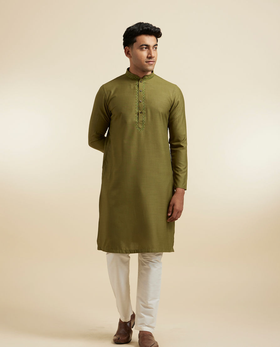 Diwas Men Emerald Elegance Kurta Pajama