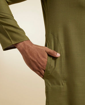 Diwas Men Emerald Elegance Kurta Pajama