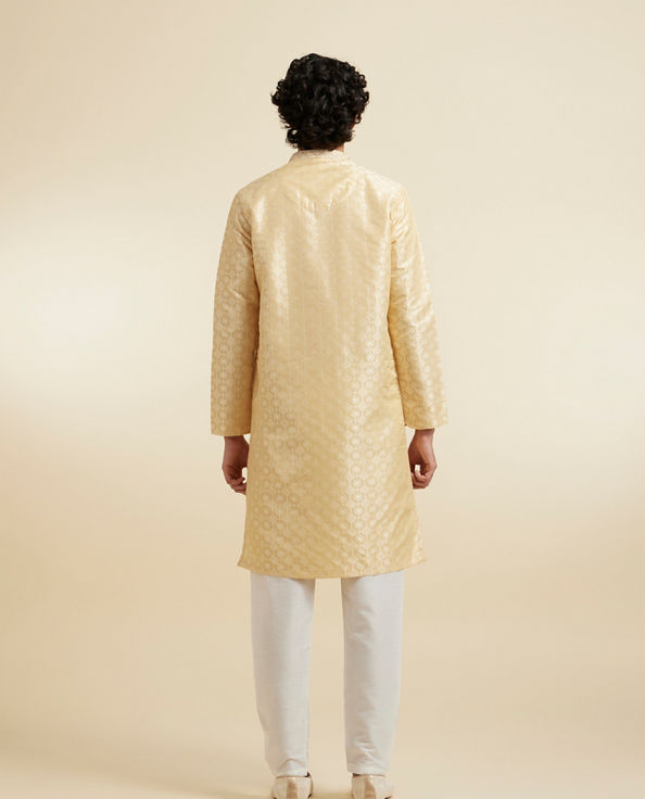 Diwas Men Regal Beige Majesty Kurta Pajama