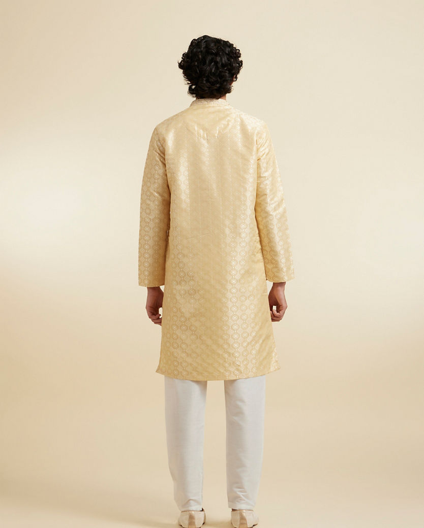 Diwas Men Regal Beige Majesty Kurta Pajama