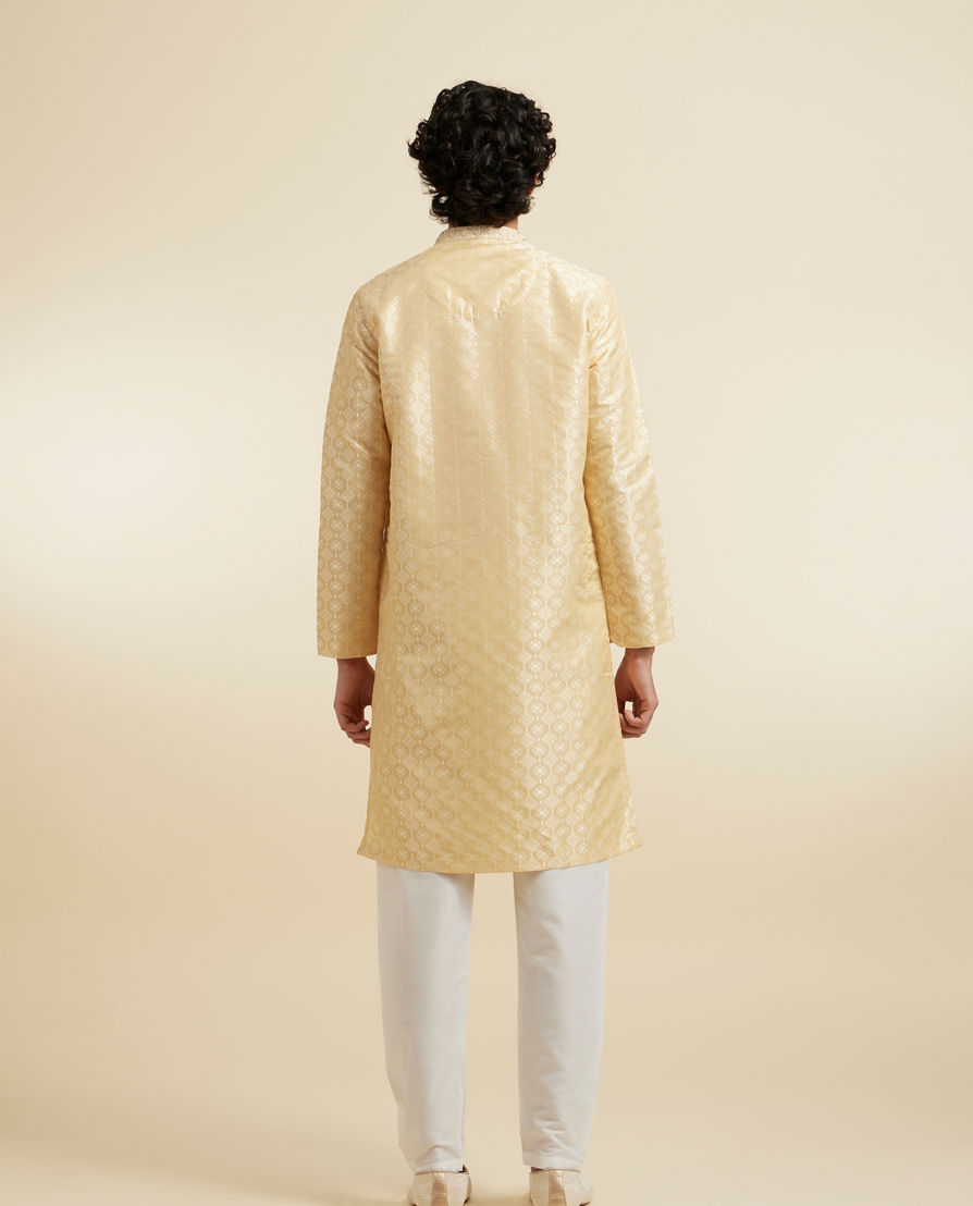 Diwas Men Regal Beige Majesty Kurta Pajama