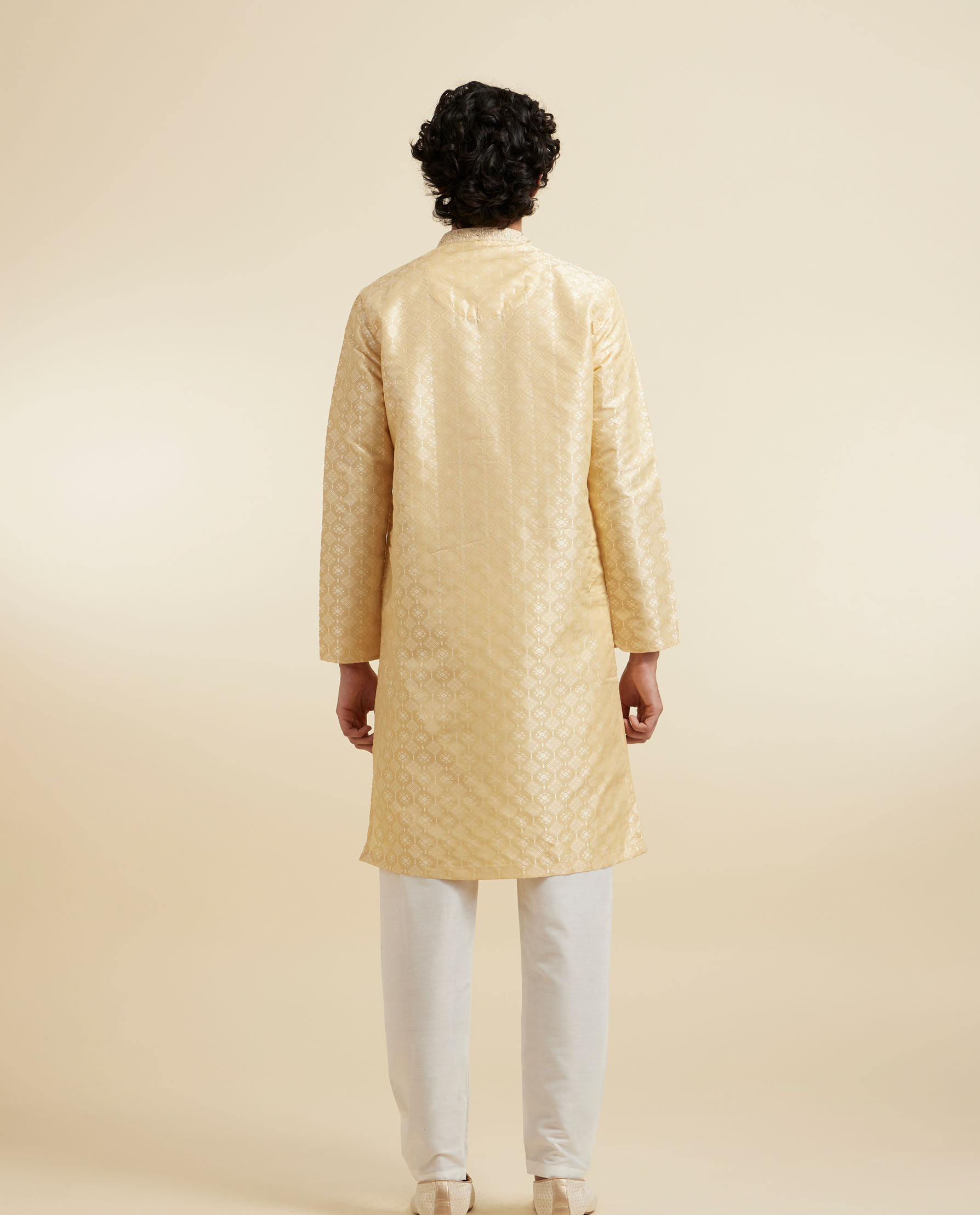 Diwas Men Regal Beige Majesty Kurta Pajama