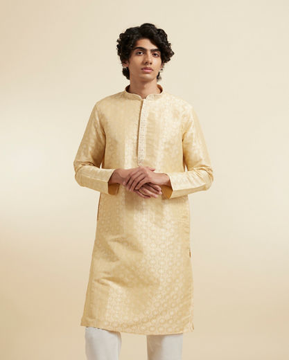 Diwas Men Regal Beige Majesty Kurta Pajama