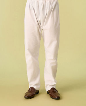 Diwas Men Mustard Yellow Knot Delight Kurta Pajama