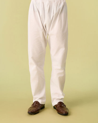 Diwas Men Mustard Yellow Knot Delight Kurta Pajama