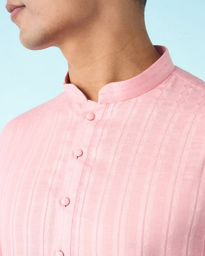 Diwas Men Cotton Pink Panache Kurta Pajama