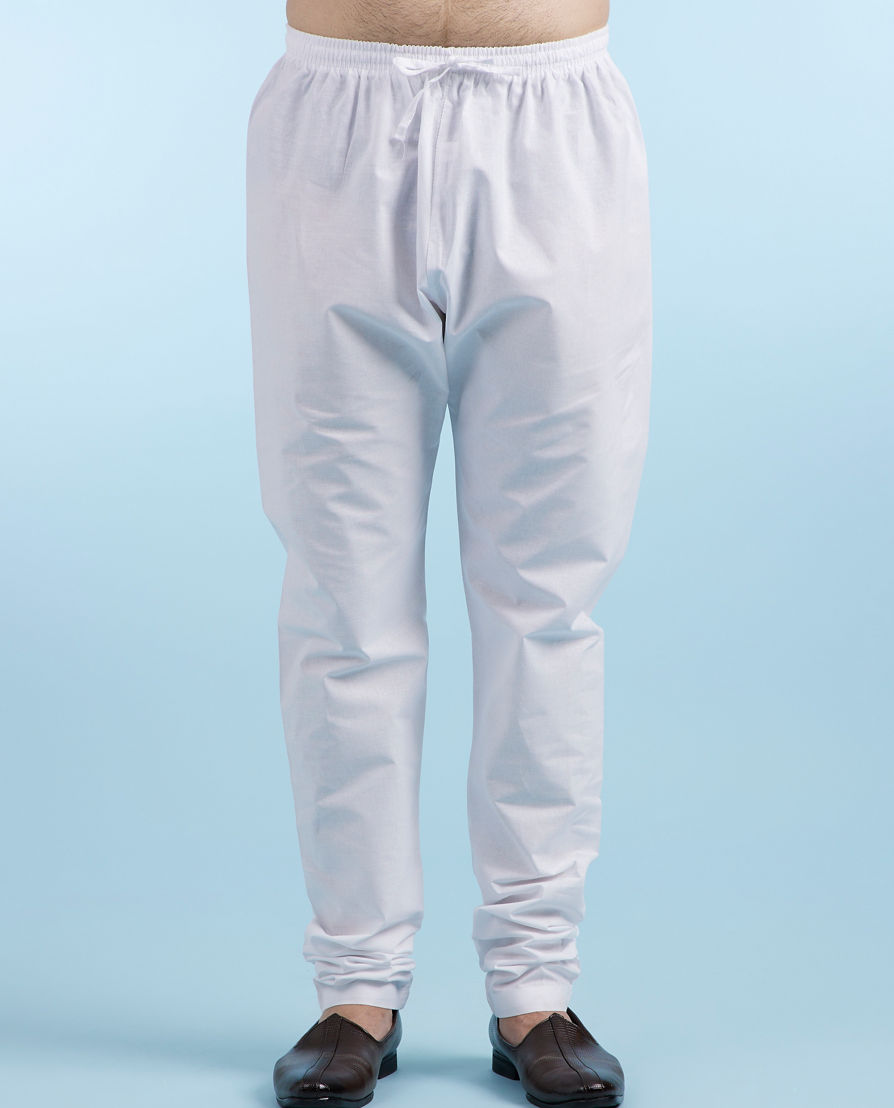 Diwas Men Light Blue Cotton Kurta Pajama