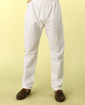 Diwas Men Sunshine Yellow Blended Cotton Kurta Pajama