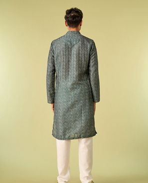 Diwas Men Emerald Elegance Kurta Pajama