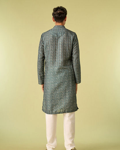 Diwas Men Emerald Elegance Kurta Pajama