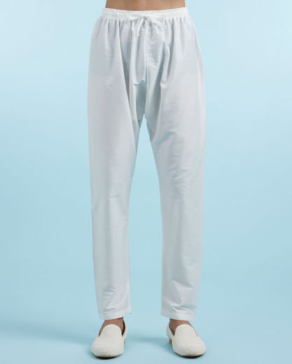 Diwas Men Ethereal Light Blue Kurta Pajama