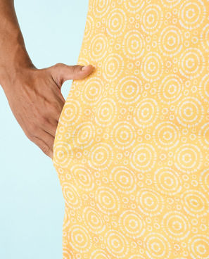 Diwas Men Sunshine Yellow Kurta Pajama Set