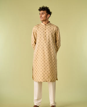 Diwas Men Fawn Elegance Kurta Pajama
