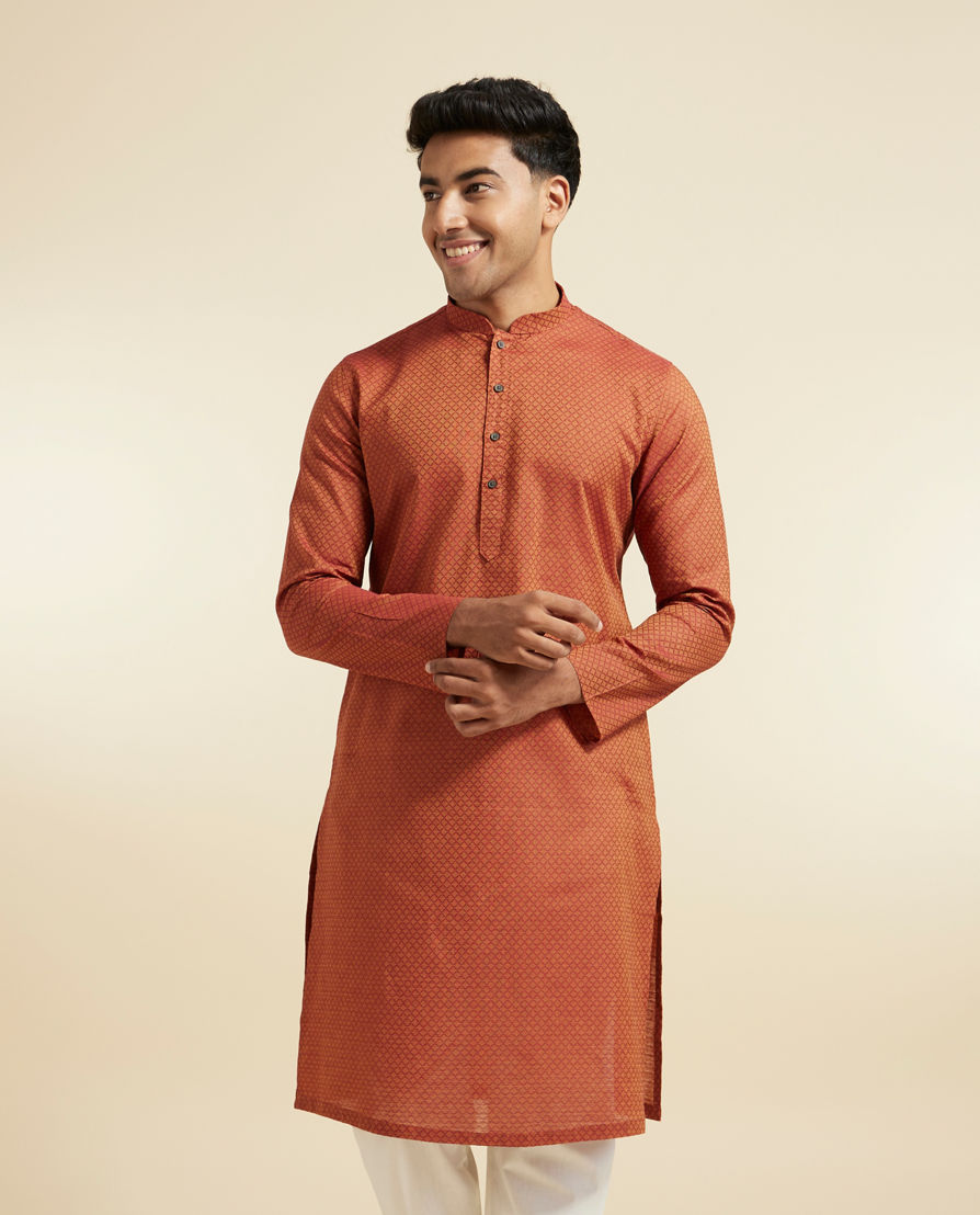 Diwas Men Rustic Elegance Cotton Kurta Pajama