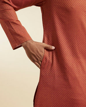 Diwas Men Rustic Elegance Cotton Kurta Pajama