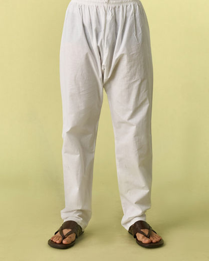 Diwas Men White Cotton Radiance Kurta Pajama