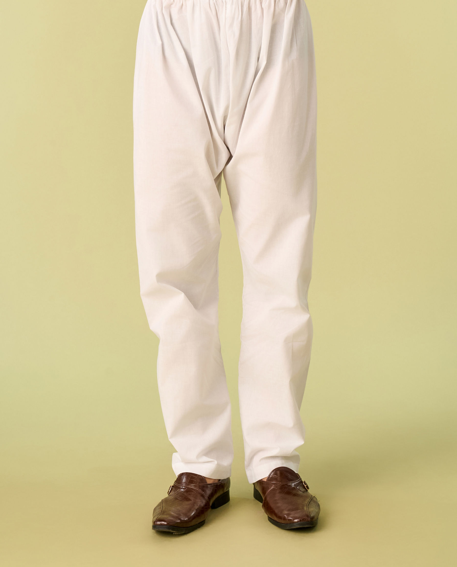 Diwas Men Olive Green Elegance Kurta Pajama