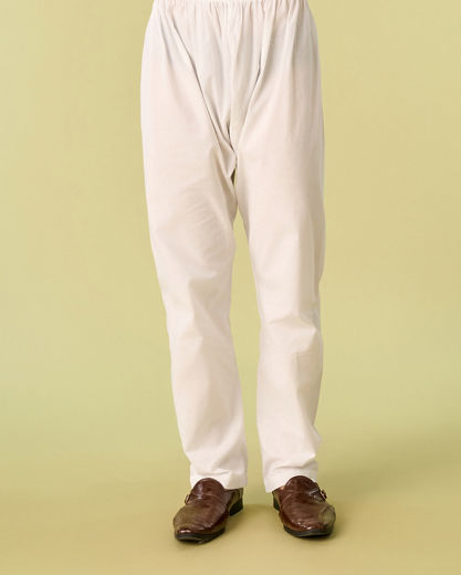 Diwas Men Pristine Elegance White Kurta Pajama