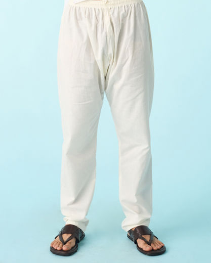 Diwas Men Warm White Elegance Kurta Pajama