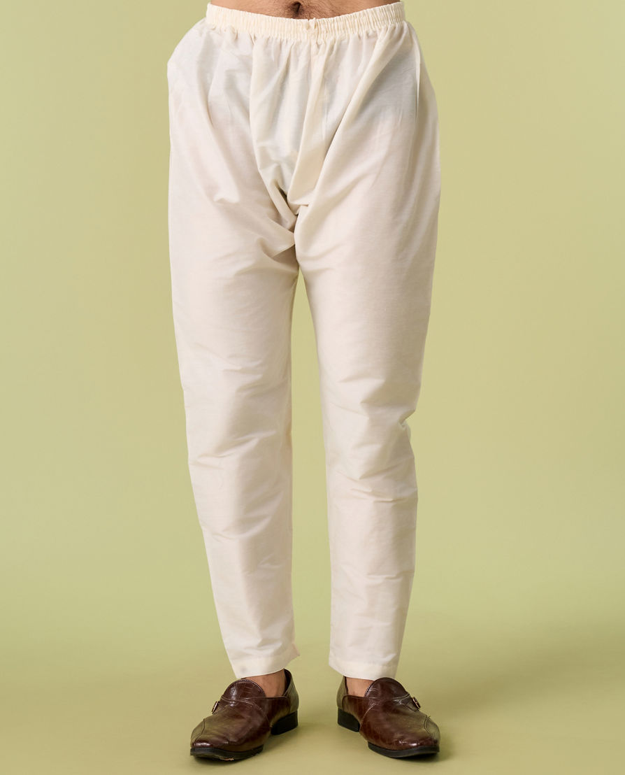 Diwas Men Enchanting Aqua Green Pajama Kurta