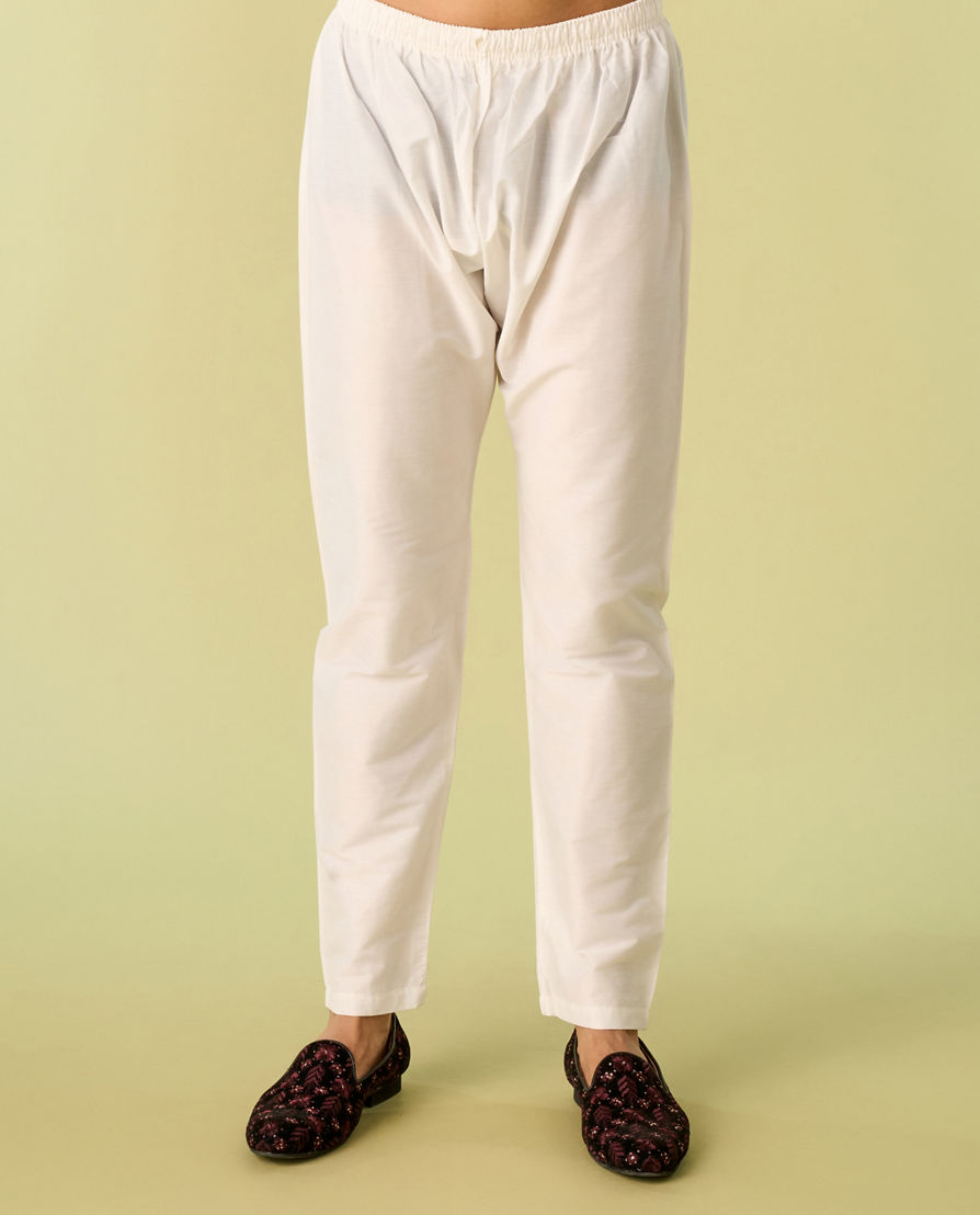 Diwas Men Lustrous Lilac Kurta Pajama