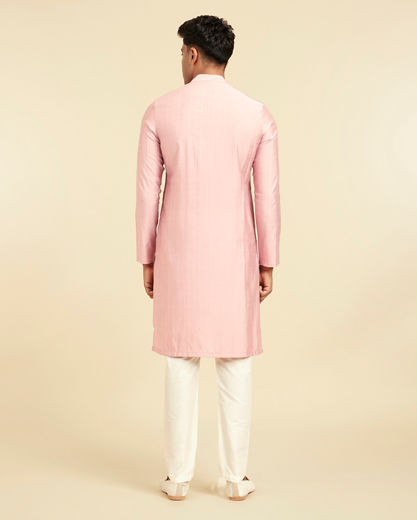 Diwas Men Dusty Pink Royal Celebrity Kurta Pajama