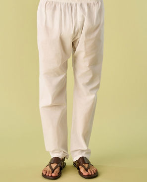 Diwas Men Cream Delight Kurta Pajama
