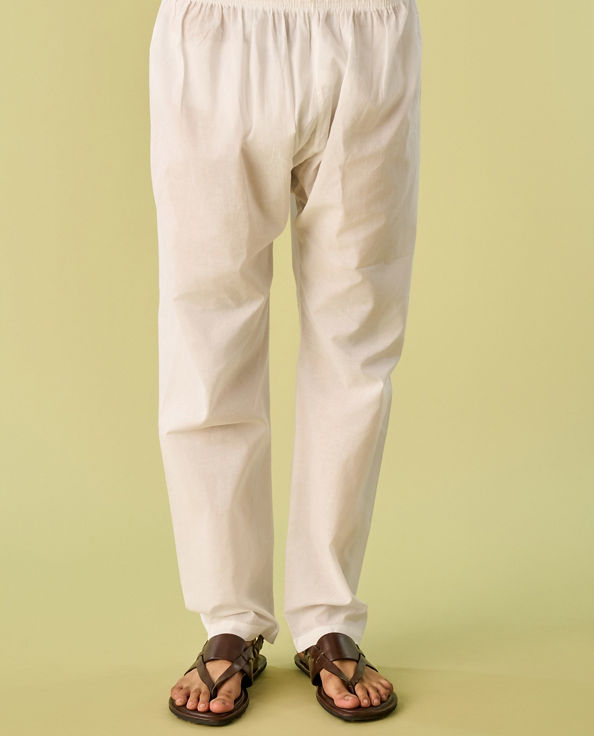 Diwas Men Cream Delight Kurta Pajama