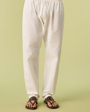 Diwas Men Cream Elegance Kurta Pajama