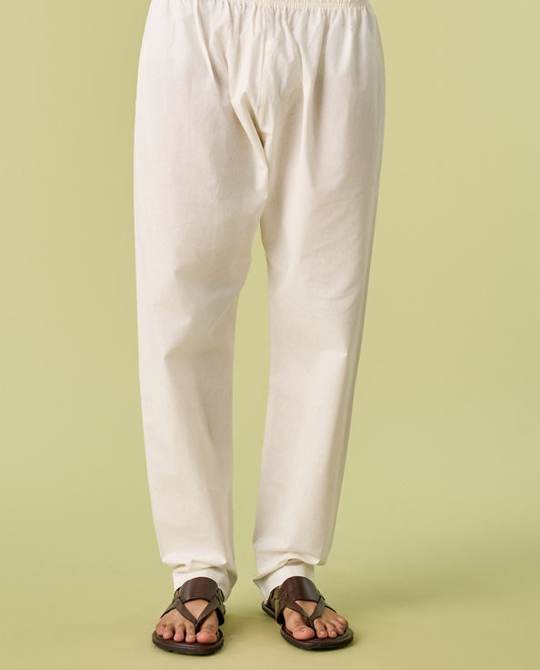 Diwas Men Cream Elegance Kurta Pajama