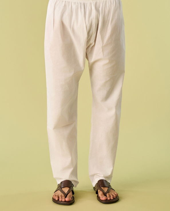 Diwas Men Brown Cotton Kurta Pajama