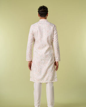 Diwas Men Warm White Elegance Kurta Pajama