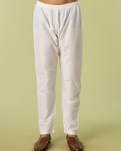 Diwas Men Warm White Elegance Kurta Pajama