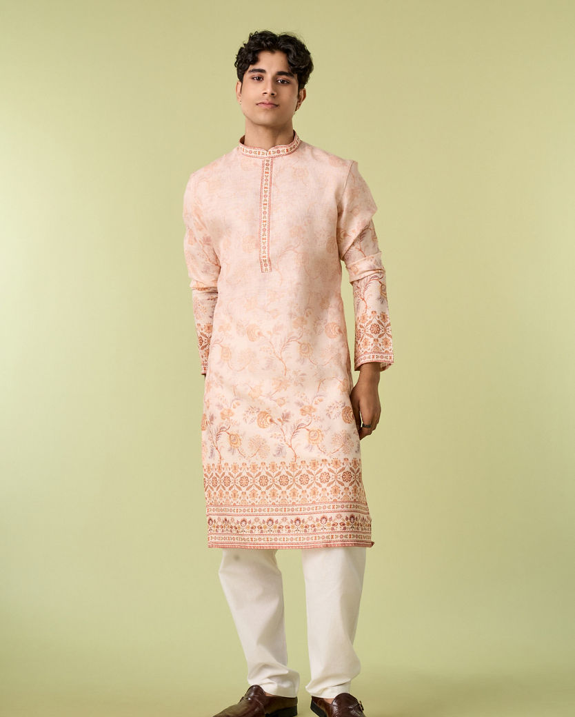 Diwas Men Radiant Yellow Kurta Pajama