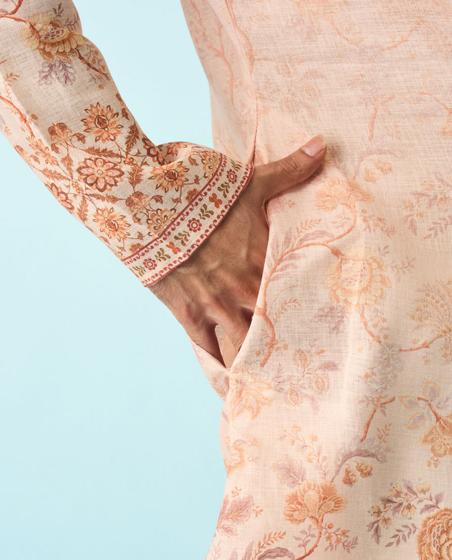 Diwas Men Radiant Yellow Kurta Pajama