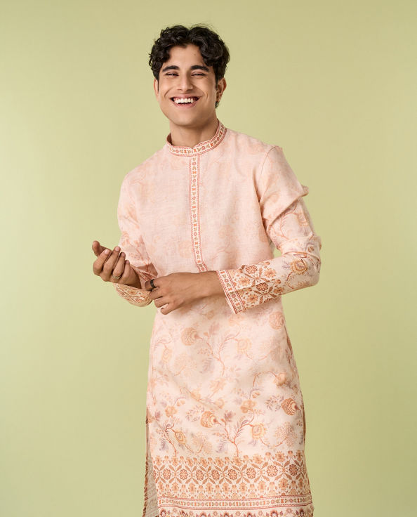 Diwas Men Radiant Yellow Kurta Pajama