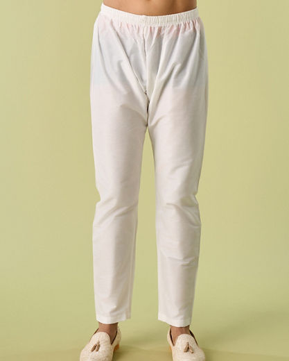 Diwas Men Cream Elegance Kurta Pajama