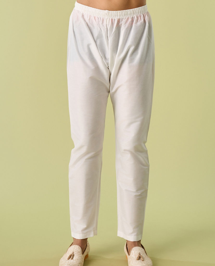 Diwas Men Cream Elegance Kurta Pajama