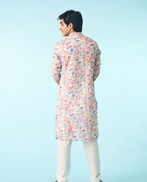 Diwas Men Cream Radiance Kurta Pajama