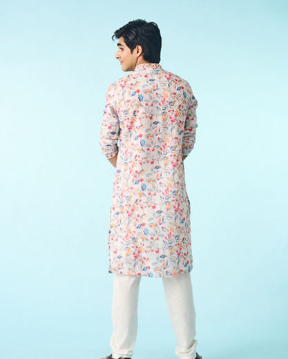 Diwas Men Cream Radiance Kurta Pajama