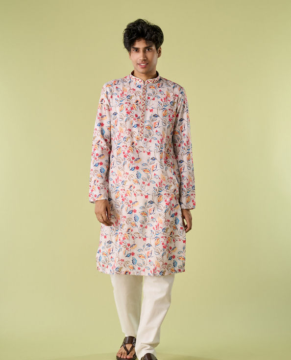 Diwas Men Cream Radiance Kurta Pajama
