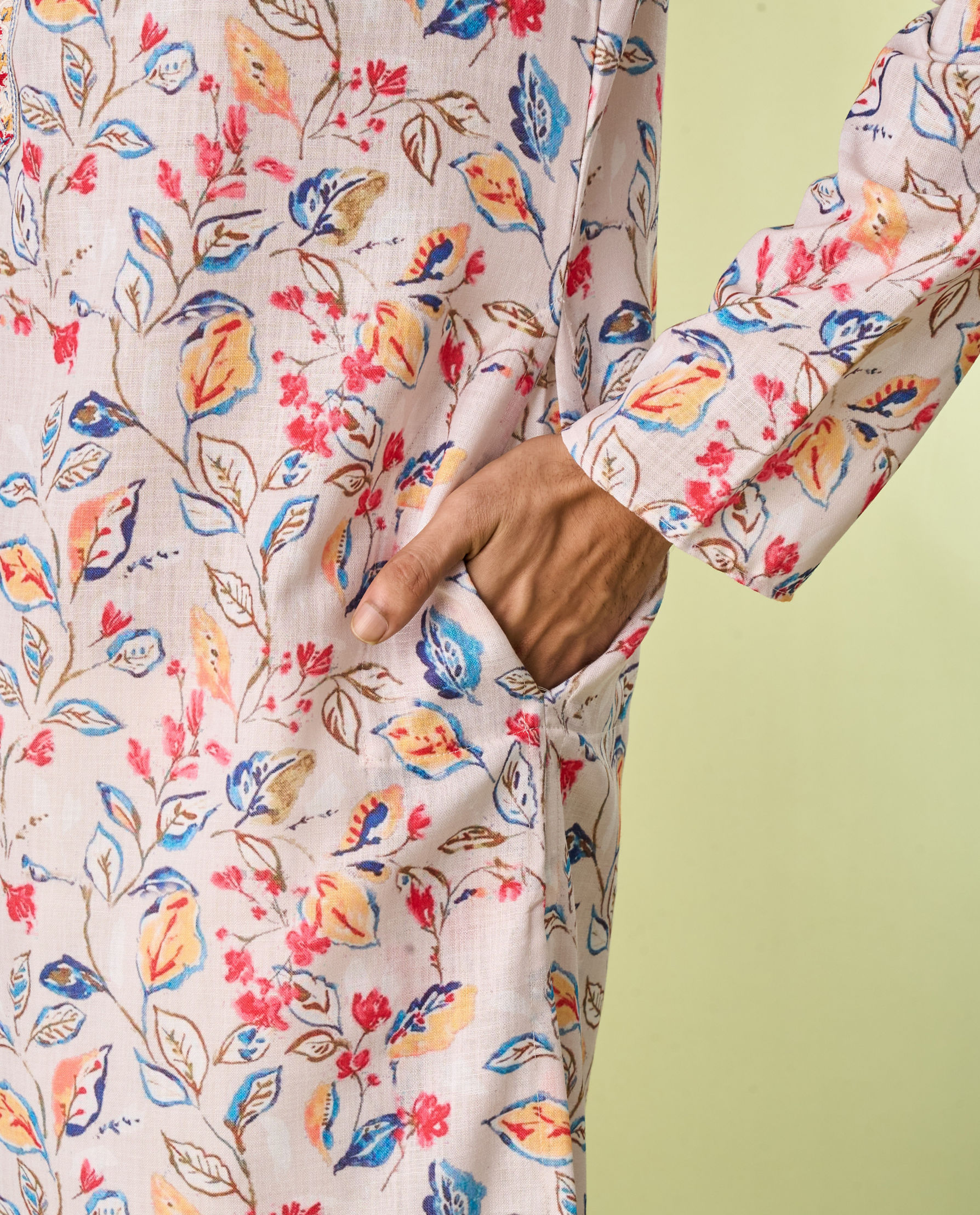Diwas Men Cream Radiance Kurta Pajama